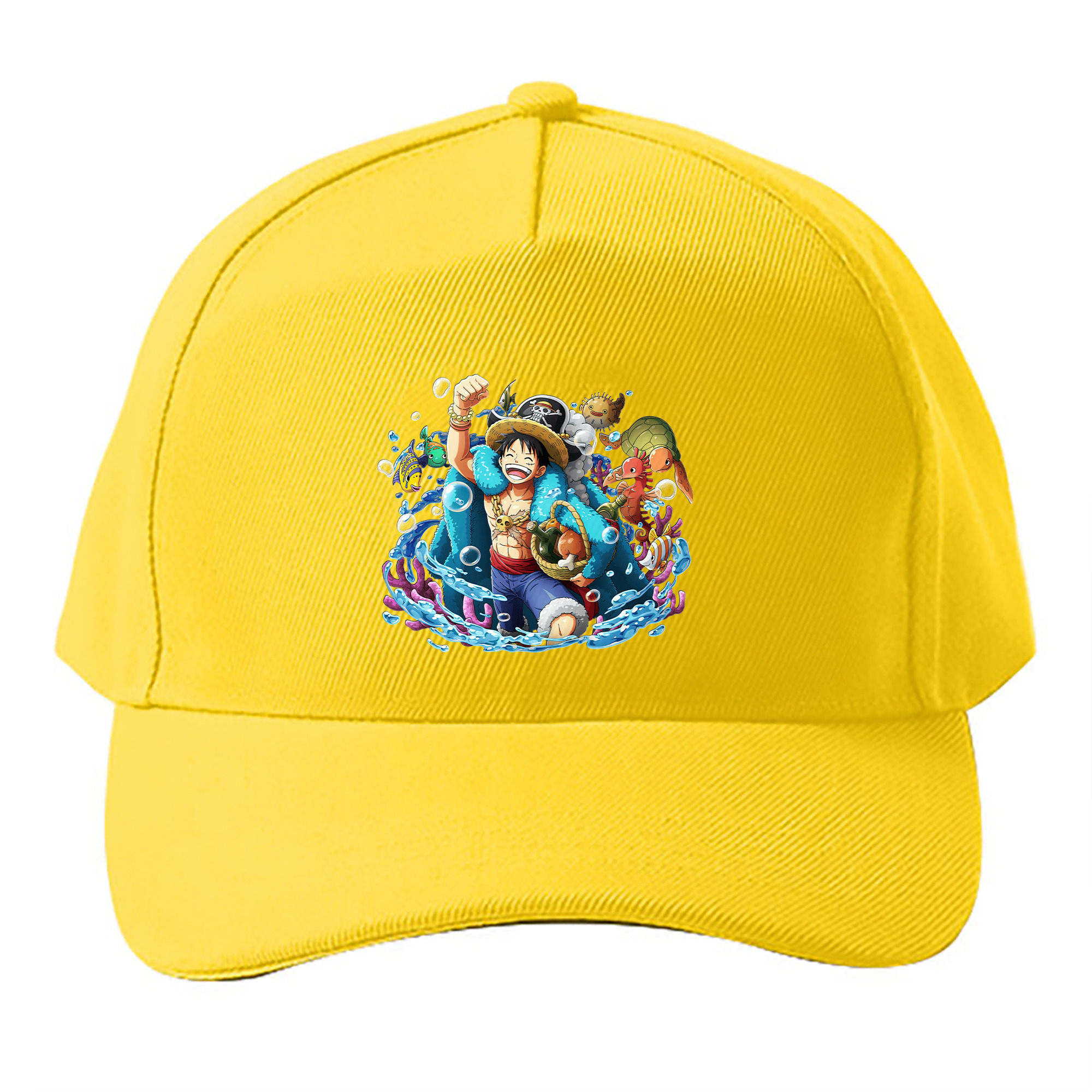 （画像用） ワンピース モンキー・D・ルフィ ONE PIECE Monkey D. Luffy ベースボールキャップ 綿100％ 男女兼用 帽子 スポーツ